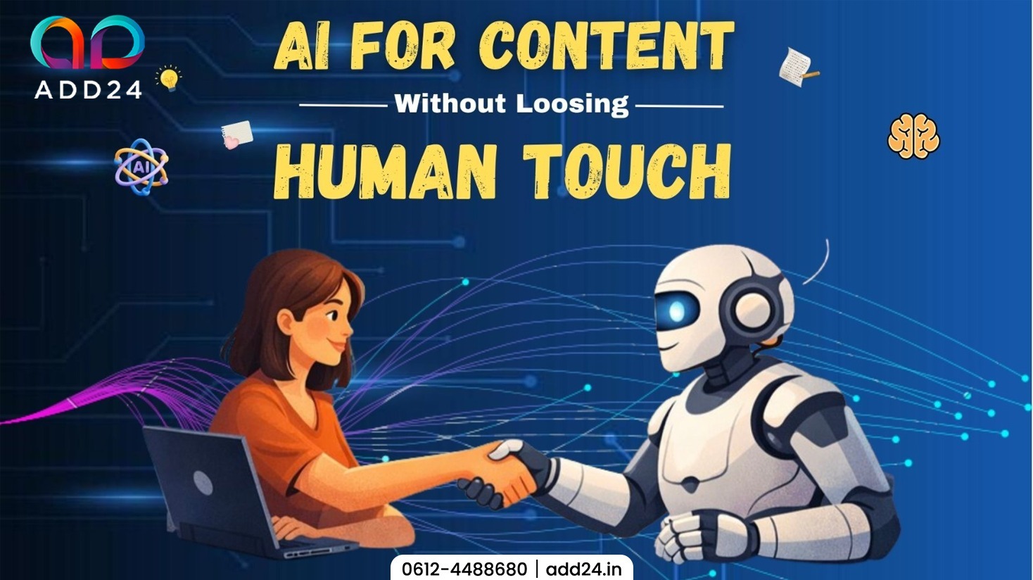 How to use AI for Content without Losing Human Touch