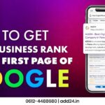 How to Get Your Business rank on the First Page of Google